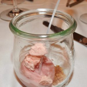 Melonensorbet mit Vodka